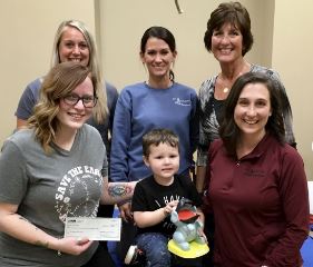 Tanner Willey Donates to Speech Therapy Department at St. Anthony