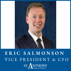 Eric Salmonson Selected as Vice President and CFO of St. Anthony