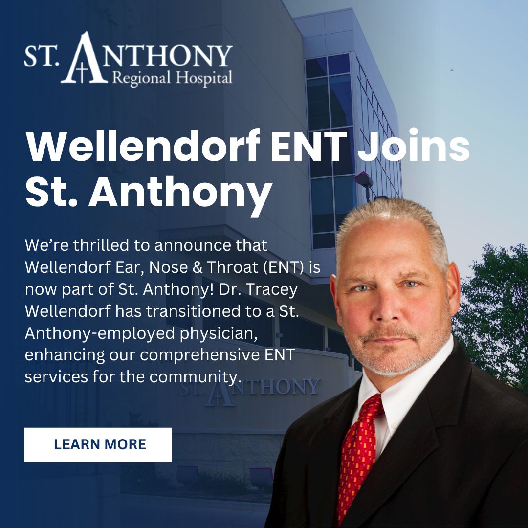 Wellendorf ENT Joins St. Anthony
