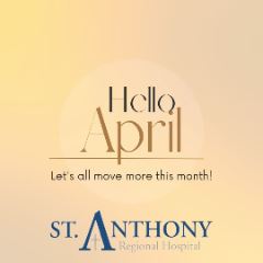 April is ‘Move More' Month
