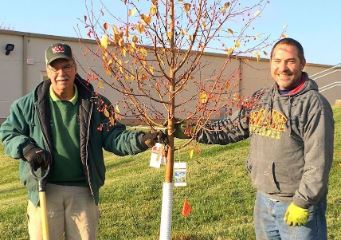 Earl May Donates Trees to Cancer Center at St. Anthony