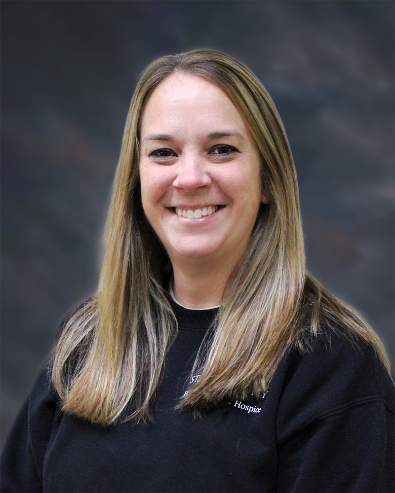 Nicole Schwering, RN, hospice director for St. Anthony