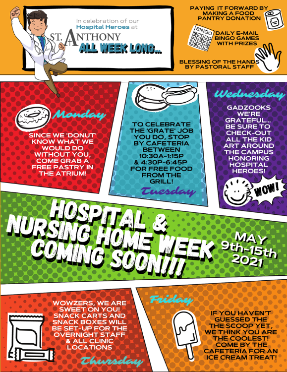 Hospital Week Festivities 2021