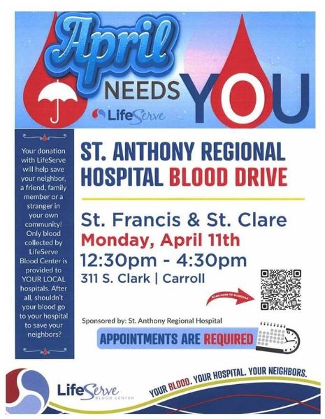 April Blood Drive