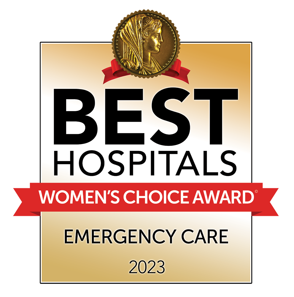 2023 Womens Choice Award for Emergency Care