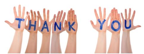 Thanks to you!