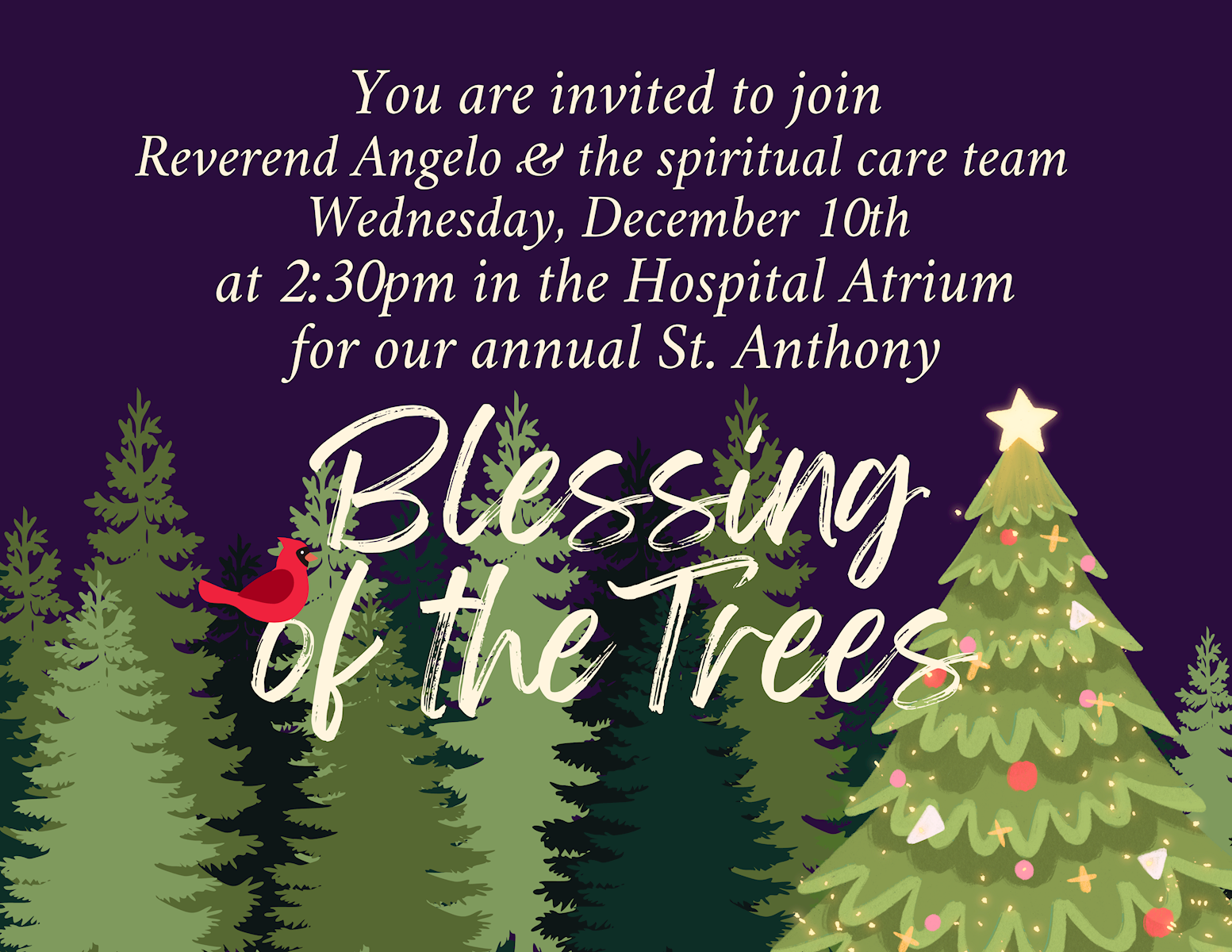 Blessing of the Trees