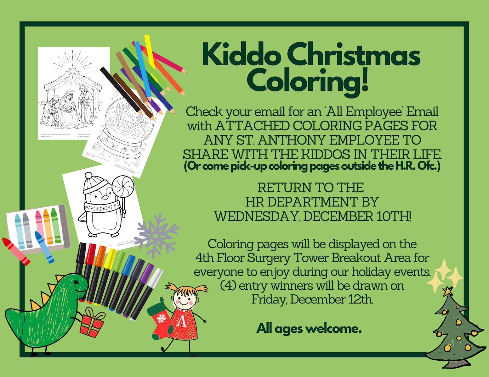 Kids coloring contest