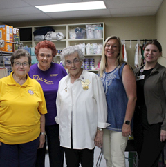 Catholic Daughters Support St. Anthony Shelves of Grace with $500 Donation