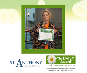Kelly Lee Honored with DAISY Award