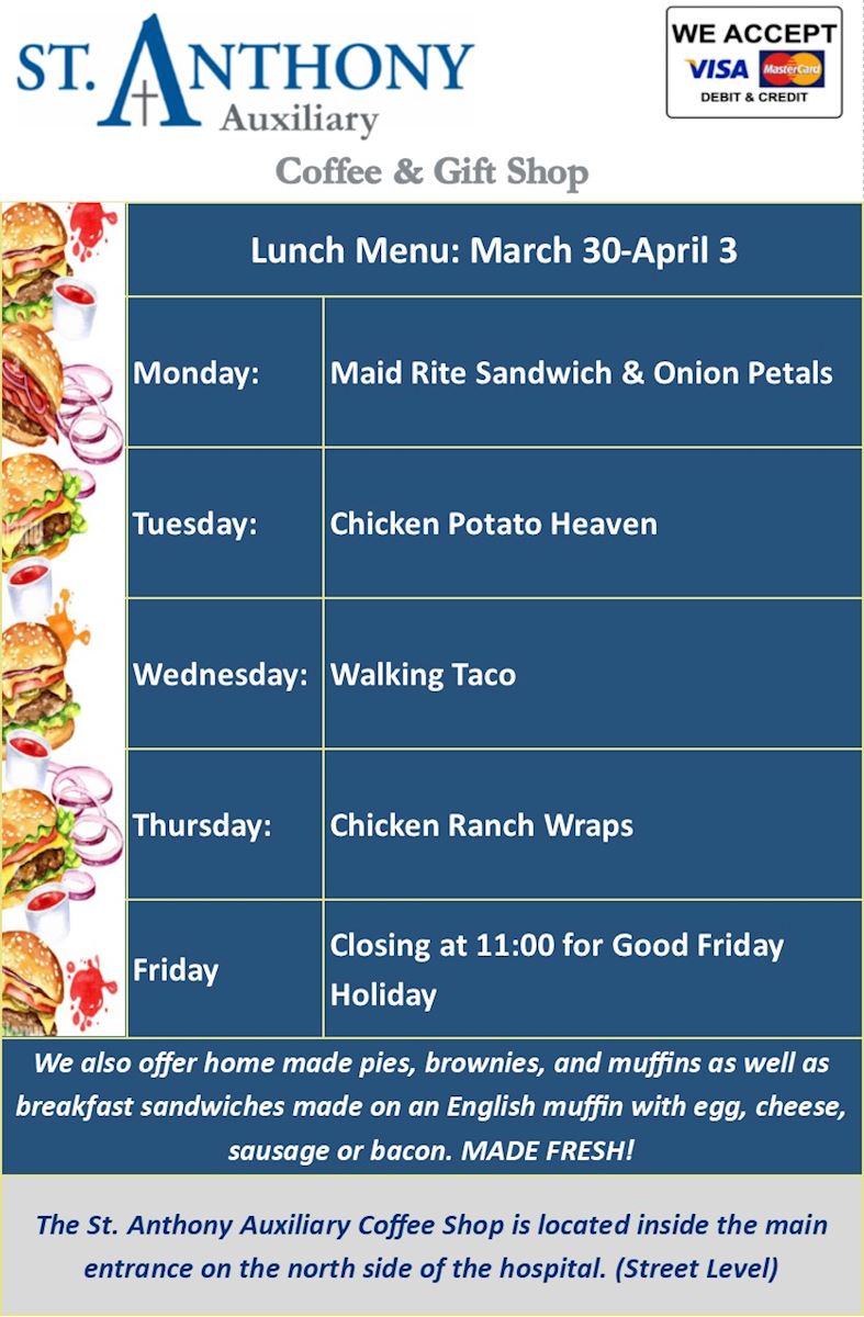 Menu for the Week