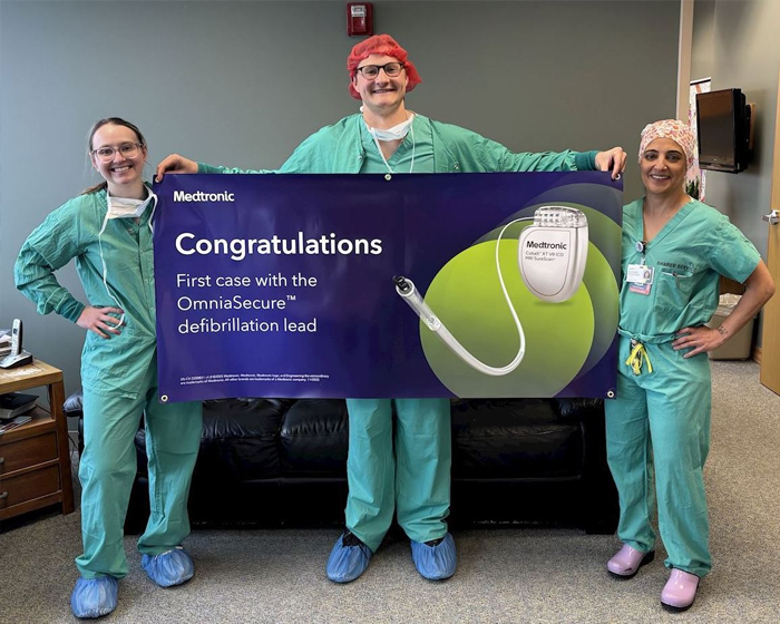 St. Anthony Regional Hospital Now Offers World's Smallest Transvenous Defibrillation Lead