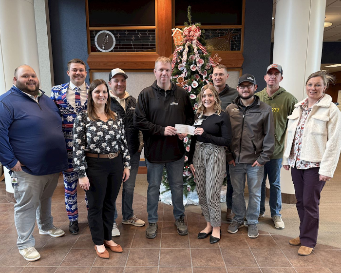 Van Meter Inc. Donates $10,000 to Support Cancer Care at St. Anthony Hospital