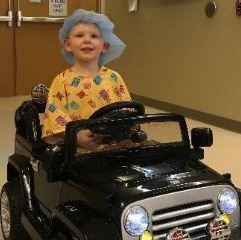 Kids take a sweet ride to surgery at St. Anthony Regional Hospital