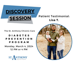 Diabetes Prevention Program: Patient Testimonial
